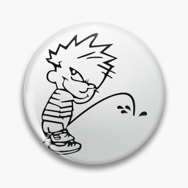 Item preview, Calvin Peeing designed and sold by bluepapercup.