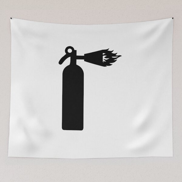 Item preview, Black fire extinguisher designed and sold by Fulgenl.