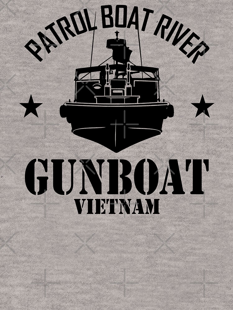Patrol Boat River - Gunboat Vietnam T-Shirt (Subdued) Patrol Boat River - Gunboat Vietnam T-Shirt (Subdued)