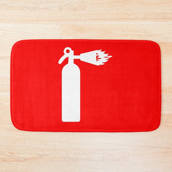 Item preview, White fire extinguisher designed and sold by Fulgenl.