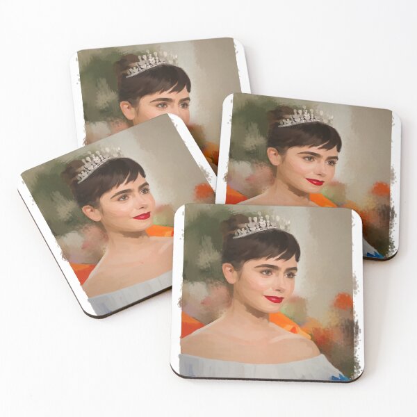 Aperçu de l'œuvre Lily Collins créée et vendue par batoolnasratyar.