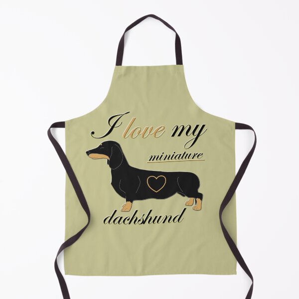 Item preview, Copy of Copy of I love my miniature dachshund text with the dog and heart designed and sold by CiniArt.