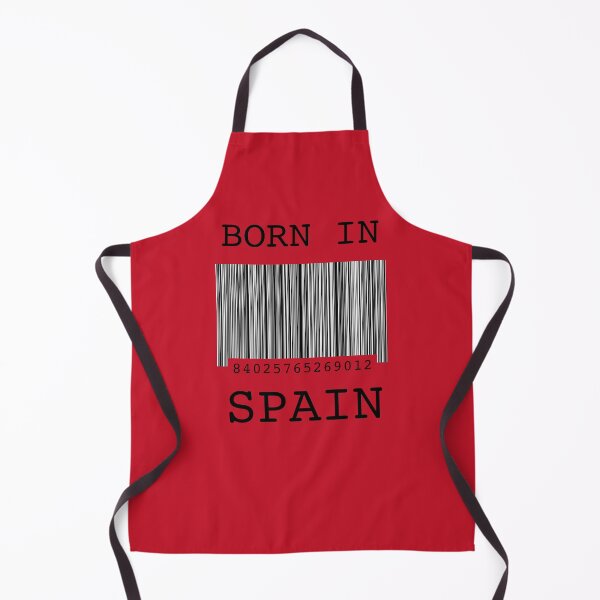 Item preview, Born in Spain Barcode designed and sold by Kipcio.