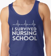 I Survived Nursing School Tank Top