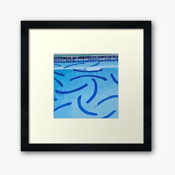 Item preview, La piscine de David Hockney designed and sold by carlarmes.