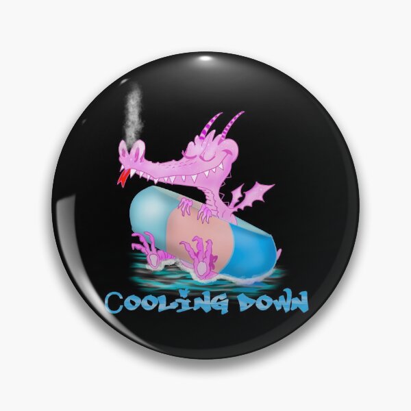 Item preview, Cooling Down Little Baby Dragon in the Swimming Pool designed and sold by Zwembad Vergelijker.