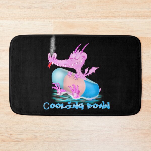 Item preview, Cooling Down Little Baby Dragon in the Swimming Pool designed and sold by Zwembad Vergelijker.