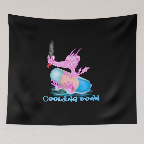 Item preview, Cooling Down Little Baby Dragon in the Swimming Pool designed and sold by Zwembad Vergelijker.