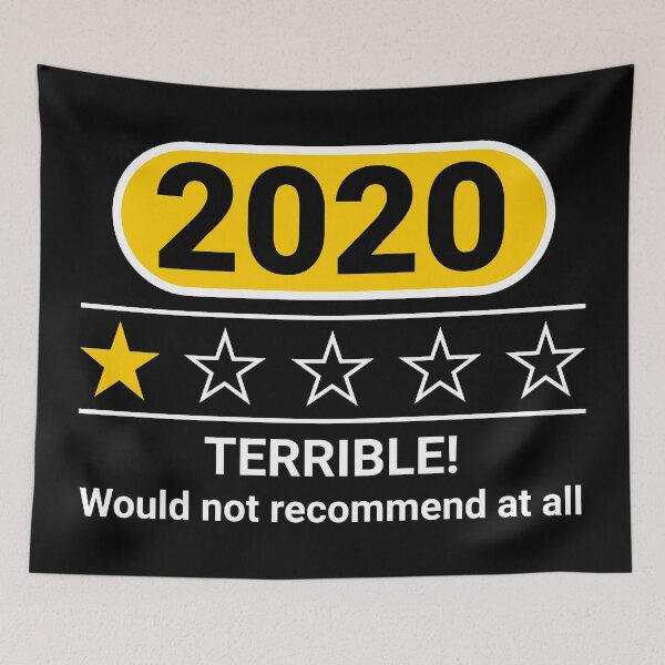 Item preview, 2020 Terrible 1 Star Rating Review designed and sold by mrhighsky.