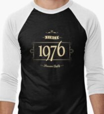 Since 1976 (Cream&Choco) Men's Baseball ¾ T-Shirt
