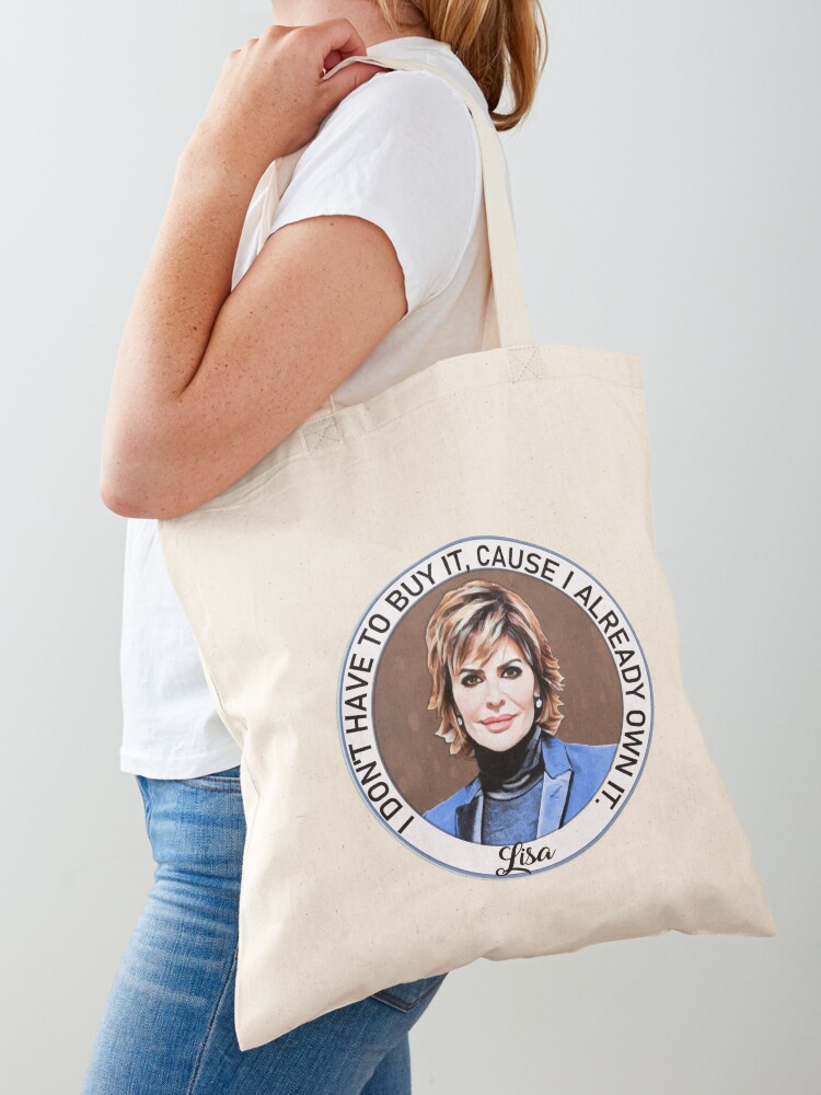 Lisa Rinna Real Housewives Beverly Hills Quote Husband Tote Bag for Sale  by lorrinani