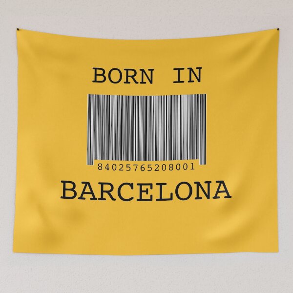 Item preview,  Born in Barcelona Barcode designed and sold by Kipcio.