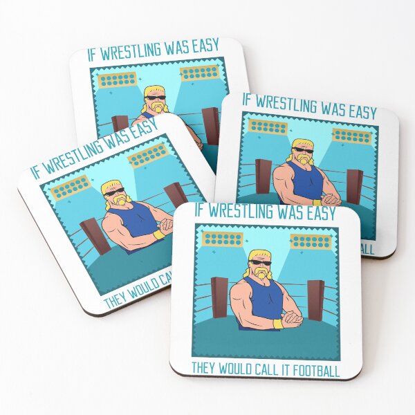 Item preview, IF WRESTLING WAS EASY THEY WOULD CALL IT FOOTBALL designed and sold by Ashalcheema.