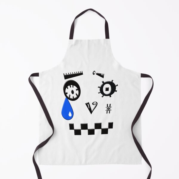 Item preview, ASCII Robot is Crying a Blue Tear designed and sold by ibadishi.