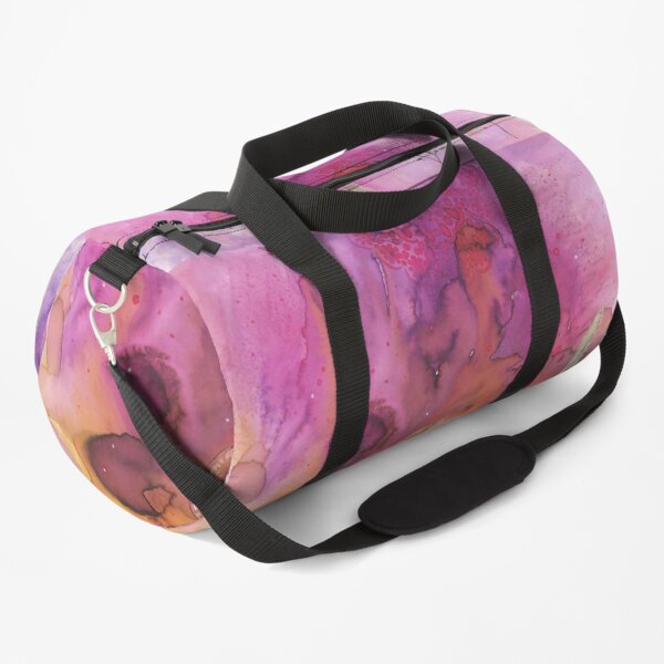 Lotus and Butterfly Duffle Bag