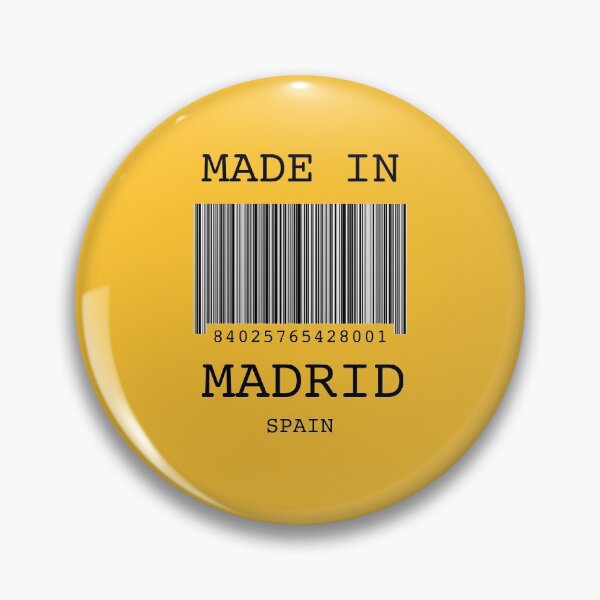 Item preview,  Made in Madrid Barcode designed and sold by Kipcio.