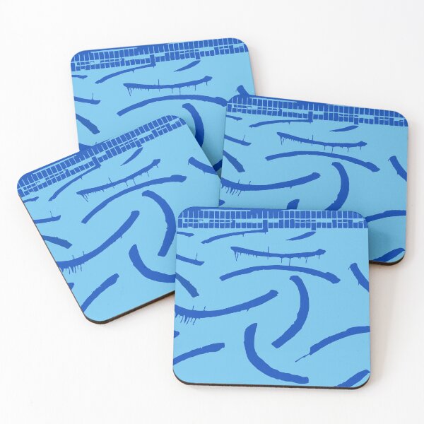 Item preview, Abstract VectorArt inspired By David Hockney Swimming Pool designed and sold by carlarmes.