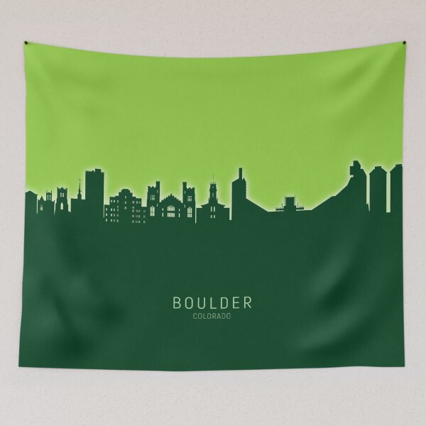 Item preview, Boulder Colorado Skyline designed and sold by ArtPrints.
