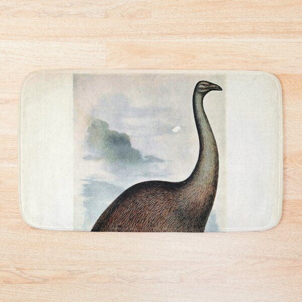 Item preview, Vintage bird plate - extinct birds - Dinornis ingens designed and sold by Gardenlibrary.