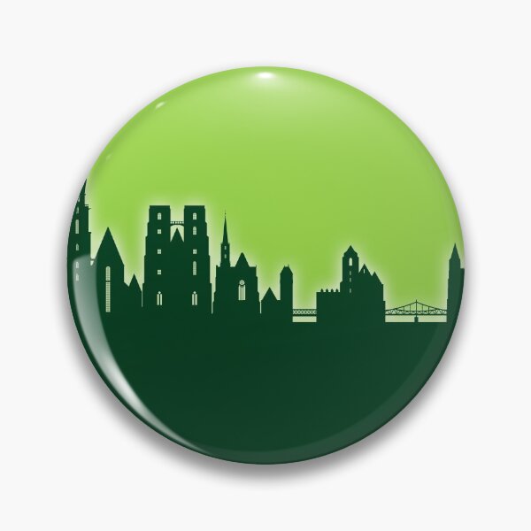 Item preview, Wroclaw Poland Skyline designed and sold by ArtPrints.