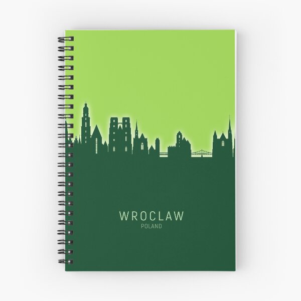 Item preview, Wroclaw Poland Skyline designed and sold by ArtPrints.