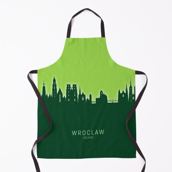 Item preview, Wroclaw Poland Skyline designed and sold by ArtPrints.