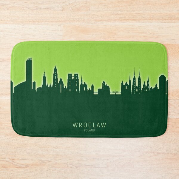 Item preview, Wroclaw Poland Skyline designed and sold by ArtPrints.