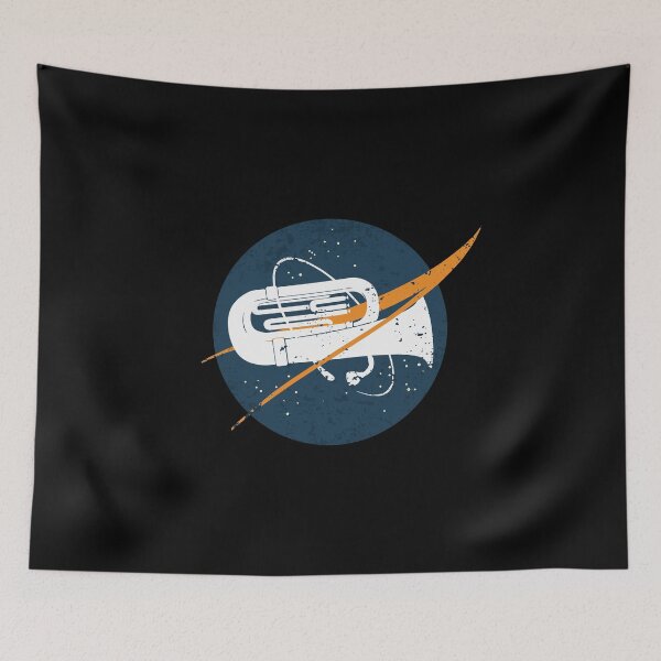 Item preview, Tuba (Space Vintage) designed and sold by orlumbuspirate.