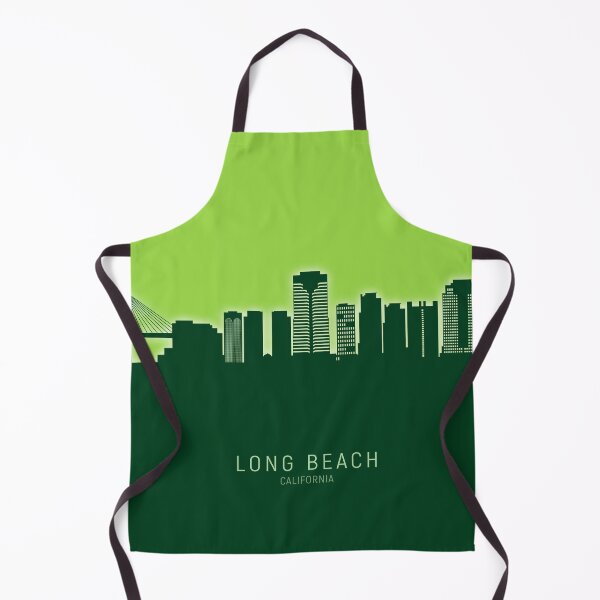 Item preview, Long Beach California Skyline designed and sold by ArtPrints.