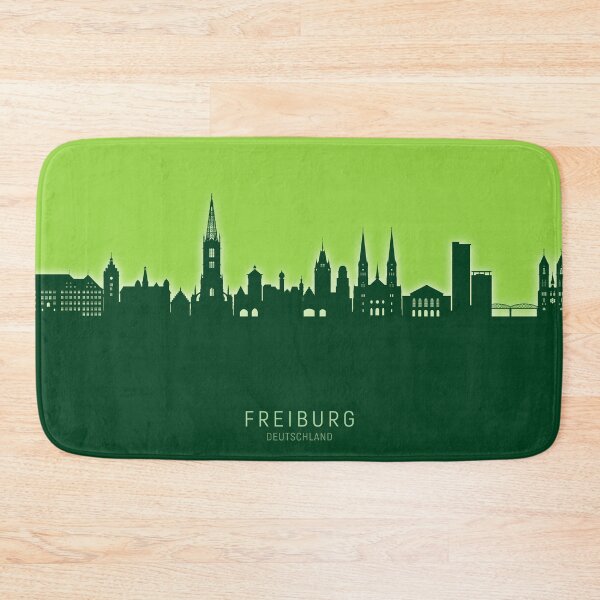 Item preview, Freiburg Germany Skyline designed and sold by ArtPrints.