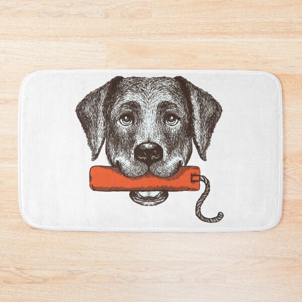Item preview, dog shirt carrying explosives designed and sold by DiamondStore1.