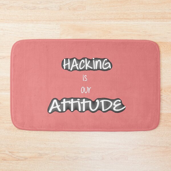 Item preview, HACKING IS OUR ATTITUDE designed and sold by aliwaqas22.