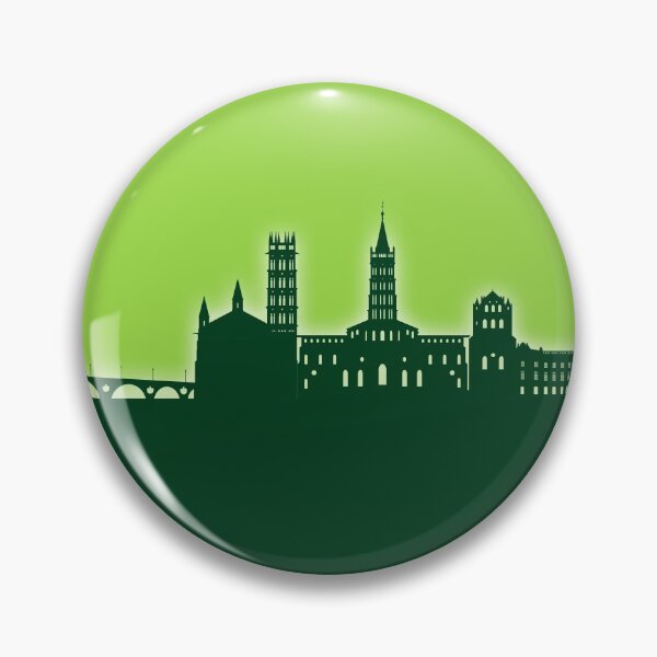 Item preview, Toulouse France Skyline designed and sold by ArtPrints.