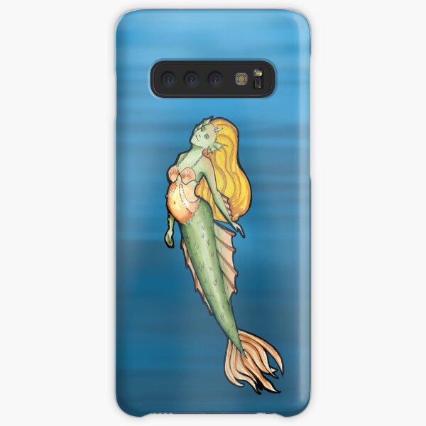 Mermaid swimming to the sun Samsung Galaxy Snap Case