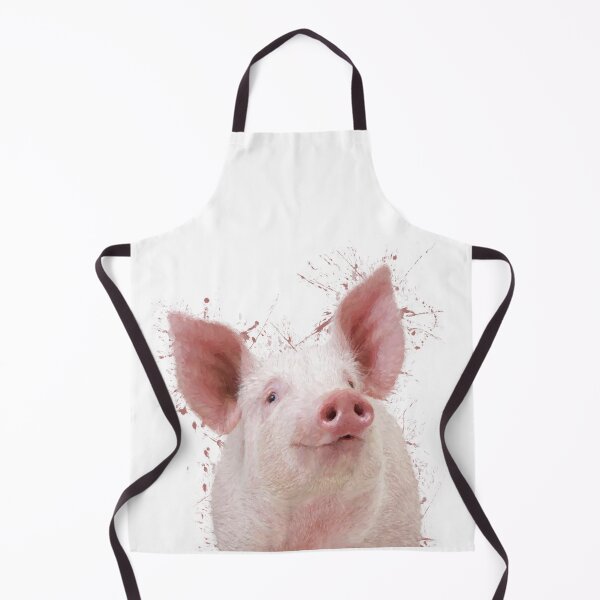 Item preview, Baby pig watercolor animals nursery decor designed and sold by DelzStudio.