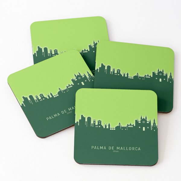 Item preview, Palma de Mallorca Spain Skyline designed and sold by ArtPrints.