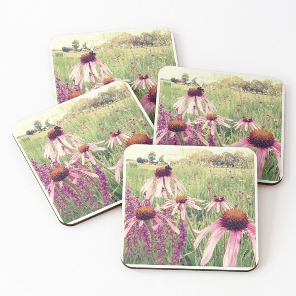 Item preview, Flowers and Bumblebees - Pink designed and sold by greatnorris.