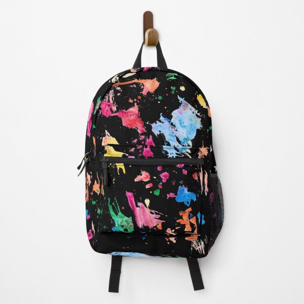 Item preview, 101 Splashes on Black -Spattered Colors designed and sold by NPrintsDesign.