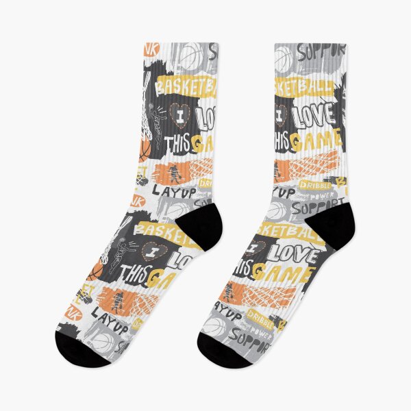 Item preview, Basketball. Dunk! Pattern. designed and sold by SportArtGame2.