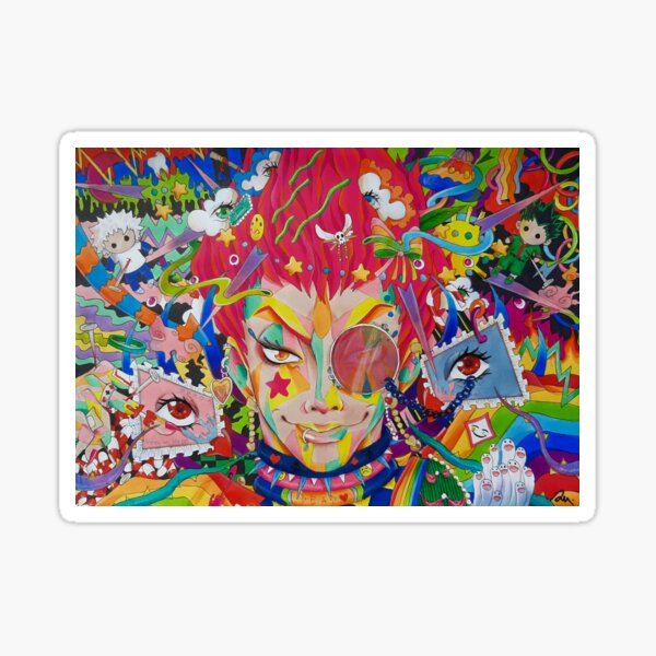 Hisoka Stickers | Redbubble