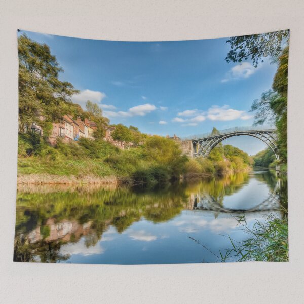 Item preview, River Severn IronBridge designed and sold by AJEvans.