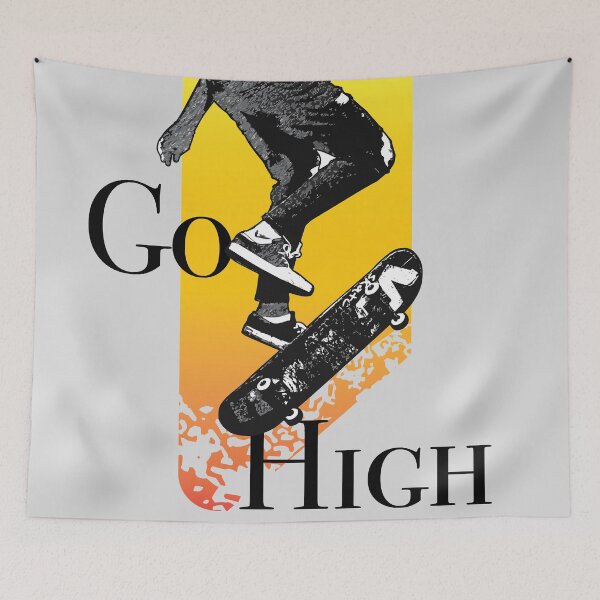 Item preview, Go High Skateboarding designed and sold by Lotofus.