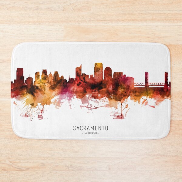 Item preview, Sacramento California Skyline designed and sold by ArtPrints.