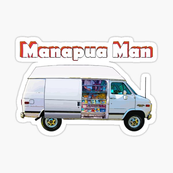 Item preview, Manapua Man - Manapua Van Hawaii Food Truck designed and sold by LocalKineStuffs.
