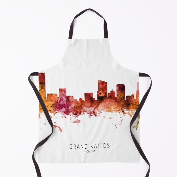 Item preview, Grand Rapids Michigan Skyline designed and sold by ArtPrints.