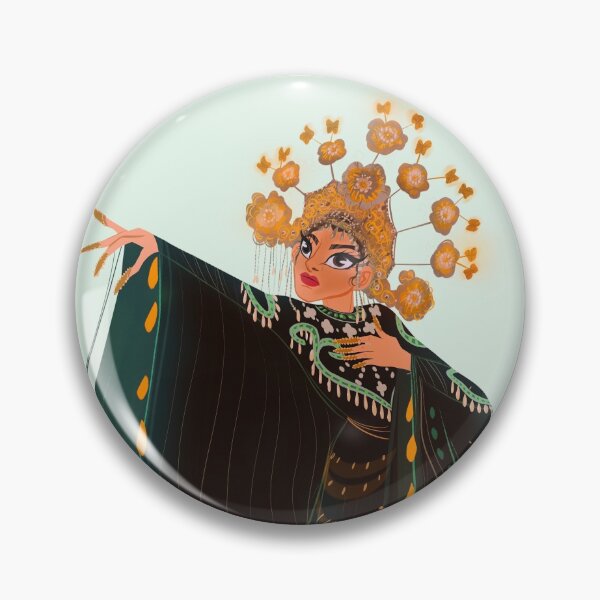 Item preview, Maria Callas as Turandot cartoon character designed and sold by OpeRadar.