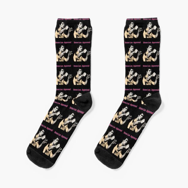 Bruce Lee approuvé Chaussettes
