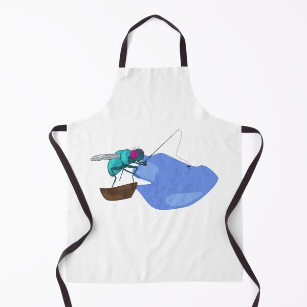 Item preview, Fly fishing fly with fishing rod angler fisherman designed and sold by lsvds.