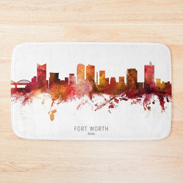 Item preview, Fort Worth Texas Skyline designed and sold by ArtPrints.