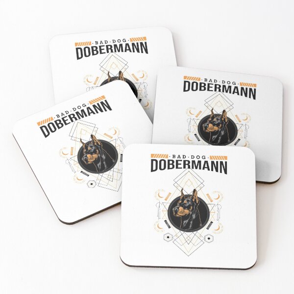 Item preview, Bad Dog - Black Doberman graphical designed and sold by ChaseCoClothing.